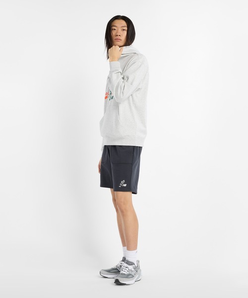 NEW BALANCE（ニューバランス）の「大谷翔平 メモリーズグラフィックフーディ”バッティング”（パーカー・メンズ・チャコールグレー/ライトグレー・SMALL/MEDIUM/LARGE/X-LARGE/XX-LARGE）」の10枚目の写真