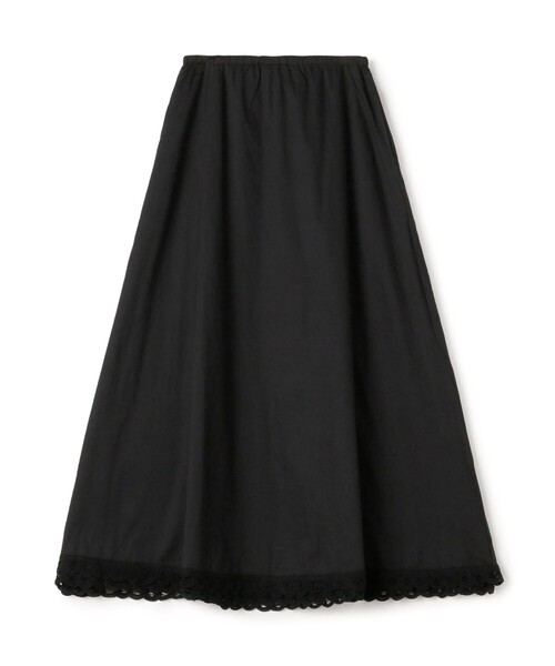 BY MALENE BIRGER(バイマレーネビルガー)の「BY MALENE BIRGER PHEOBES コットン マキシスカート(スカート・レディース・ブラック・34)」の1枚目の写真