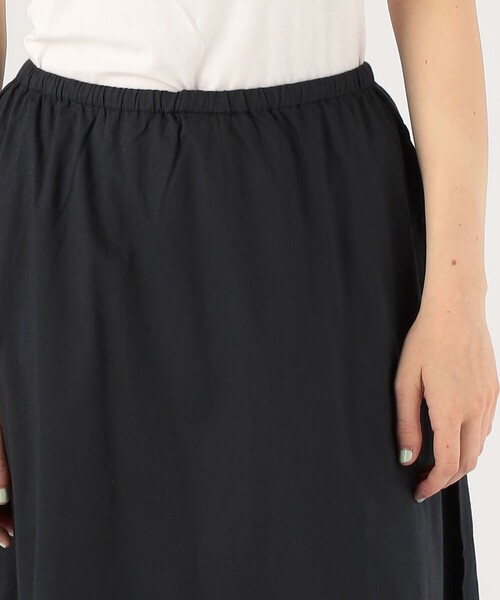 BY MALENE BIRGER(バイマレーネビルガー)の「BY MALENE BIRGER PHEOBES コットン マキシスカート(スカート・レディース・ブラック・34)」の6枚目の写真