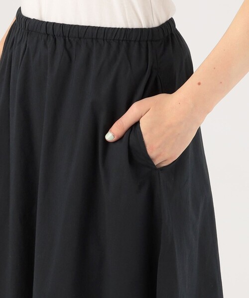 BY MALENE BIRGER(バイマレーネビルガー)の「BY MALENE BIRGER PHEOBES コットン マキシスカート(スカート・レディース・ブラック・34)」の9枚目の写真