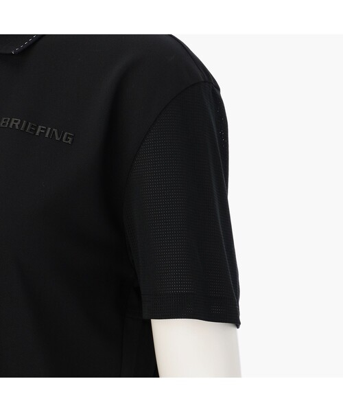BRIEFING（ブリーフィング）の「【BRIEFING GOLF／ブリーフィングゴルフ】WOMEN’S BACK PLEATED POLO （リラックスフィット）（ポロシャツ・レディース・ホワイト/ブラック・S/M）」の18枚目の写真