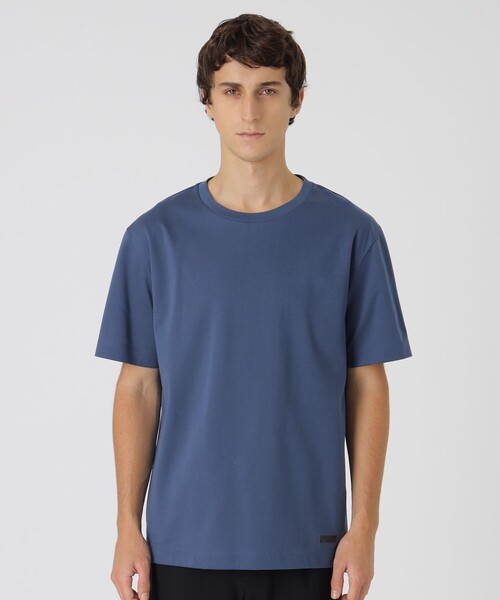 BLACK LABEL CRESTBRIDGE(ブラックレーベル・クレストブリッジ)の「オプティマクールTシャツ(Tシャツ/カットソー・メンズ・ブラック/ブルー系その他7/オフホワイト・L/XL/M)」の3枚目の写真