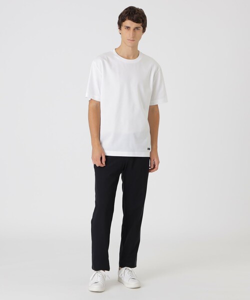 BLACK LABEL CRESTBRIDGE(ブラックレーベル・クレストブリッジ)の「オプティマクールTシャツ(Tシャツ/カットソー・メンズ・ブラック/ブルー系その他7/オフホワイト・L/XL/M)」の4枚目の写真