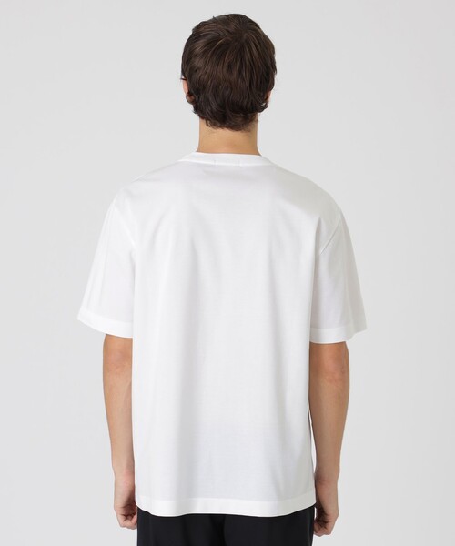 BLACK LABEL CRESTBRIDGE(ブラックレーベル・クレストブリッジ)の「オプティマクールTシャツ(Tシャツ/カットソー・メンズ・ブラック/ブルー系その他7/オフホワイト・L/XL/M)」の6枚目の写真
