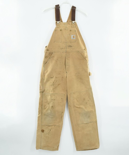 USED】Carhartt ダブルニー オーバーオール（サロペット