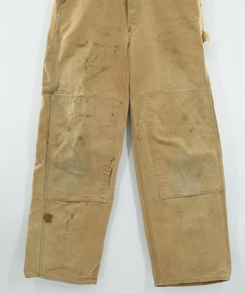 カーハートcarheart ダブルニー　オーバーオール MADE IN USA Carhartt ダブルニー ダックオーバーオール | 古着