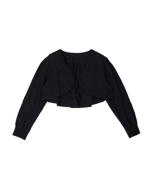 トップス MEDI BATTEN LACE BOLERO BLOUSE セール】MEDI BATTEN LACE BOLERO BLOUSE（シャツ/ブラウス