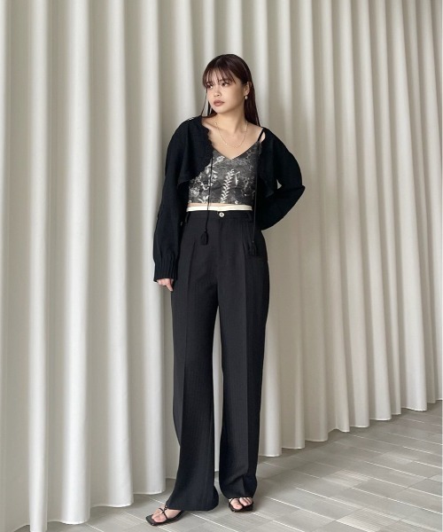 トップス MEDI BATTEN LACE BOLERO BLOUSE MEDI BATTEN LACE BOLERO BLOUSE（シャツ/ブラウス）｜Ameri