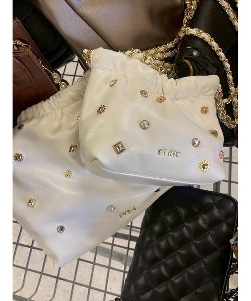 クロコライクショルダーBAG[品番：MKSW0055089]｜EVRIS
