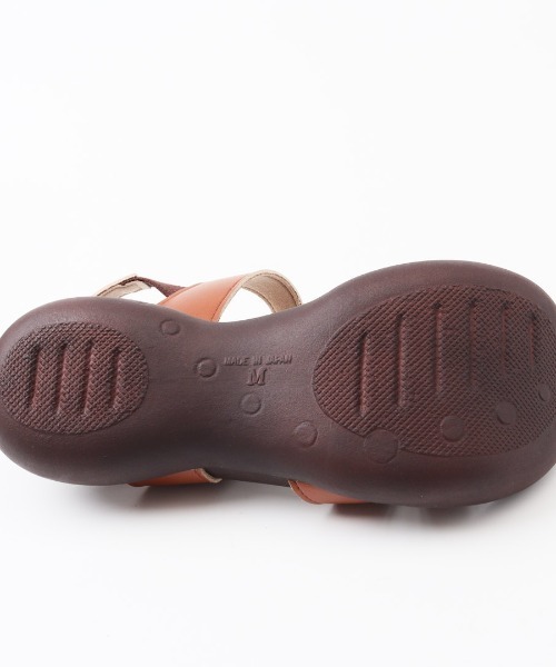 Re:getA（リゲッタ）の「RegettaCanoe リゲッタカヌー クロスベルトストラップサンダル（サンダル・レディース・アイボリー/キャメル/ブラック・24-24.5cm/22-22.5/25-25.5/23-23.5cm）」の6枚目の写真