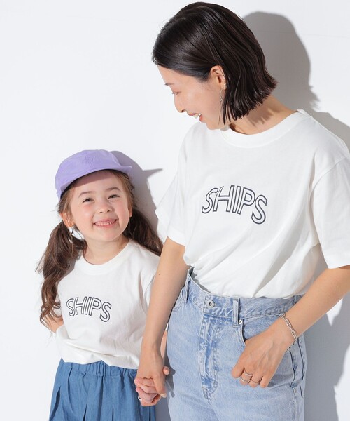 WEB限定】SHIPS KIDS:100～160cm / 〈家族おそろい〉SHIPS