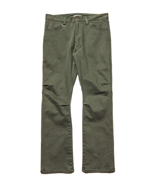 uniform experiment（ユニフォームエクスペリメント）の「KNEETUCK 5POCKET SLIM-FIT PANTS（その他パンツ・メンズ・ブラック/カーキ・1/2/4/3）」の2枚目の写真
