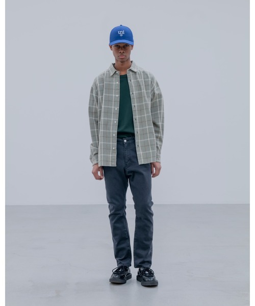 uniform experiment（ユニフォームエクスペリメント）の「KNEETUCK 5POCKET SLIM-FIT PANTS（その他パンツ・メンズ・ブラック/カーキ・1/2/4/3）」の3枚目の写真