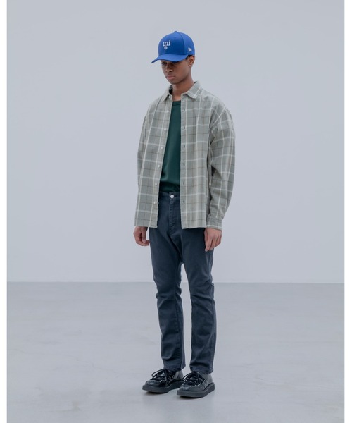 uniform experiment（ユニフォームエクスペリメント）の「KNEETUCK 5POCKET SLIM-FIT PANTS（その他パンツ・メンズ・ブラック/カーキ・1/2/4/3）」の4枚目の写真