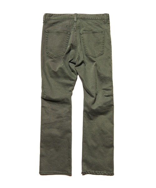 uniform experiment（ユニフォームエクスペリメント）の「KNEETUCK 5POCKET SLIM-FIT PANTS（その他パンツ・メンズ・ブラック/カーキ・1/2/4/3）」の8枚目の写真