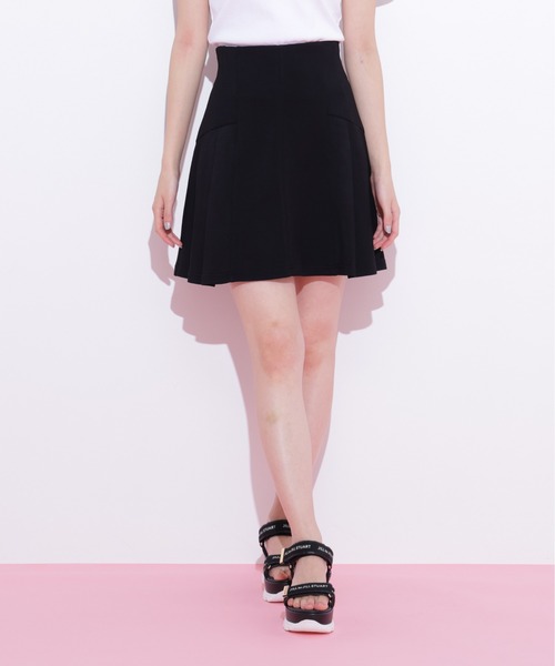 JILL by JILL STUART（ジルバイジルスチュアート）の「◇ 5分袖ダイバーセットアップミニスカート（スカート・レディース・ピンク/ブラック/グレー・FREE）」の14枚目の写真