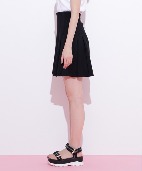 JILL by JILL STUART（ジルバイジルスチュアート）の「◇ 5分袖ダイバーセットアップミニスカート（スカート・レディース・ピンク/ブラック/グレー・FREE）」の13枚目の写真