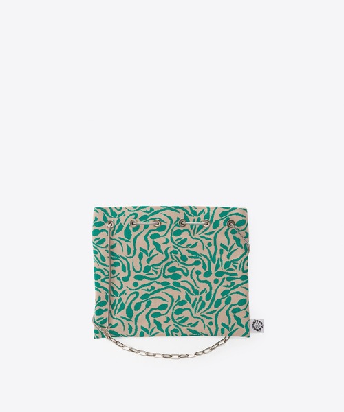 BIGOTRE（ビゴター）の「Carne Bollente×BIGOTRE PURSE LIQUID FUTURE（ショルダーバッグ・レディース・ベージュ/ブルー・ONE SIZE）」の4枚目の写真