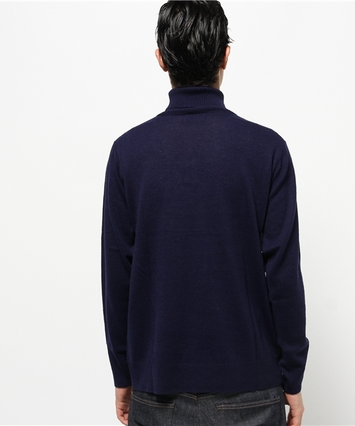 ikka（イッカ）の「GP イタリーヤーンタートルネック （ニット/セーター・メンズ・グレー/ブラック/ネイビー・LARGE/MEDIUM/X-LARGE）」の5枚目の写真