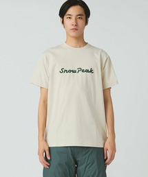 Snow Peak | Snow Peak Typography T-Shirt スノーピーク タイポグラフィ Tシャツ(Tシャツ/カットソー)