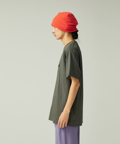 Snow Peak(スノーピーク)の「Snow Peak Typography T-Shirt スノーピーク タイポグラフィ Tシャツ(Tシャツ/カットソー・メンズ・アイボリー/パープル/グレー・M/S/XXL/XL/L/1)」の13枚目の写真