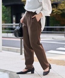 plantationテーパードパンツこげ茶色サイズ2 plantationテーパードパンツこげ茶色サイズ2 - メルカリ