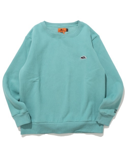 KRIFF MAYER Kid's Collection(クリフメイヤーキッズコレクション)の「【裏起毛】あたたかクルー(スウェット・キッズ・チャコール/オフホワイト/グレー/サックスブルー/イエロー/ネイビー・120/130/140/150/160/170)」の20枚目の写真