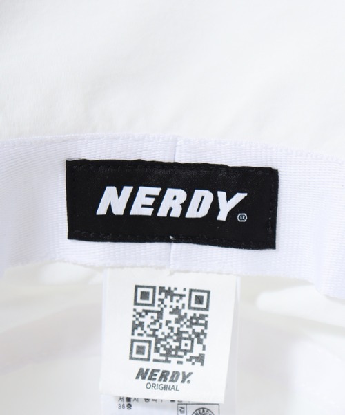 NERDY(ノルディ)の「ピンホイールナイロンバケットハット(ハット・レディース・ブラック/ホワイト/ピンク・FREE)」の6枚目の写真