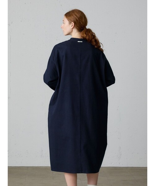 MidiUmi（ミディウミ）の「MidiUmi HOME スキッパーワンピース（ワンピース・レディース・ネイビー/アイボリー・FREE）」の11枚目の写真