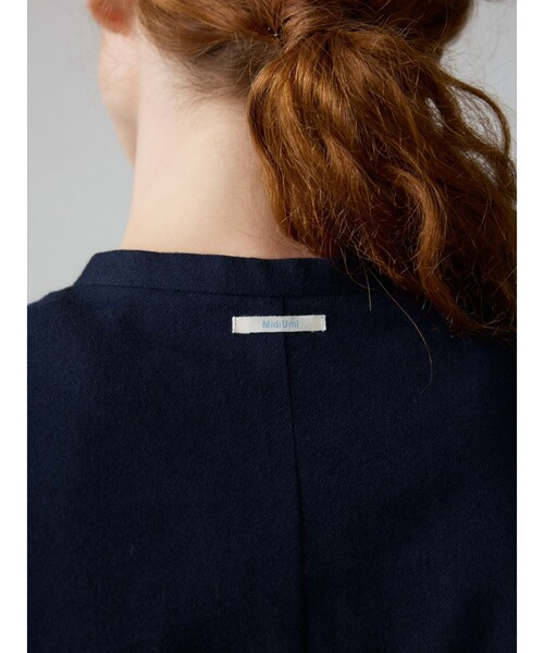 MidiUmi（ミディウミ）の「MidiUmi HOME スキッパーワンピース（ワンピース・レディース・ネイビー/アイボリー・FREE）」の13枚目の写真