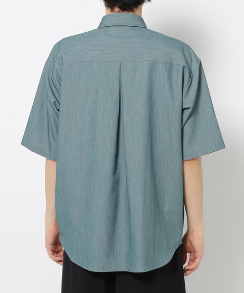 HARE（ハレ）の「YURAGIボタンメランジシャツ(HARE)（シャツ/ブラウス・メンズ・ブラック/ブラウン/ブルー・FREE）」の19枚目の写真