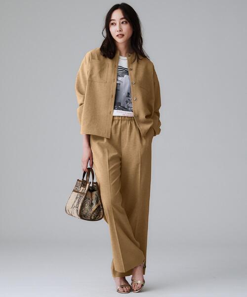 UNTITLED（アンタイトル）の「【コットン100/プリントロゴ】フォトTシャツ（Tシャツ/カットソー・レディース・ホワイト系3/チャコール・44/48/50/00/02/04）」の7枚目の写真