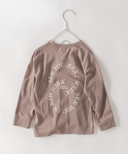 DRC branshes（ディーアールシーブランシェス）の「【WEB限定/DRC】アソートグラフィック長袖Tシャツ（Tシャツ/カットソー・キッズ・オフホワイト/ピンク/ライトグリーン/その他1/ラベンダー/ネイビー/その他5/チャコールグレー/その他7/グレイッシュベージュ/その他6/その他3/その他2/その他4・110/130/140/150/120/100/160）」の4枚目の写真