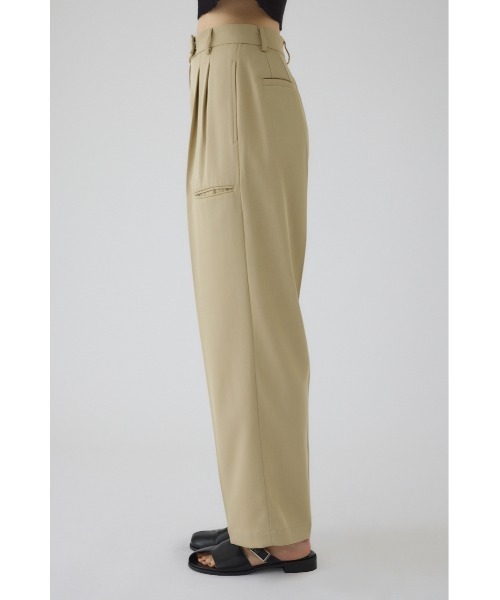 RIM.ARK（リムアーク）の「Piping pocket slacks パイピングポケットスラックス（スラックス・レディース・ホワイト/ベージュ/カーキ・38/36）」の15枚目の写真