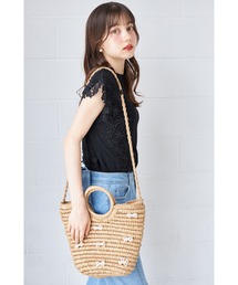 tocco closet | 【ZOZO限定】パールリボンカゴバック(かごバッグ)