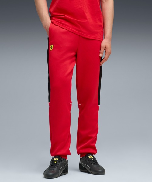PUMA(プーマ)の「PUMA プーマ メンズ フェラーリ MT7 トラック パンツ(その他パンツ・メンズ・ブラック/レッド・LARGE/X-LARGE/SMALL/MEDIUM/X-SMALL)」の1枚目の写真