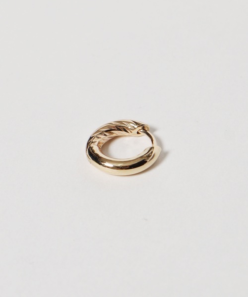 MARIA BLACK(マリアブラック)の「MARIA BLACK/マリアブラック HYDE HUGGIE 7 リング ピアス シルバー ゴールド(ピアス(片耳用)・レディース・ゴールド・ONE SIZE)」の3枚目の写真