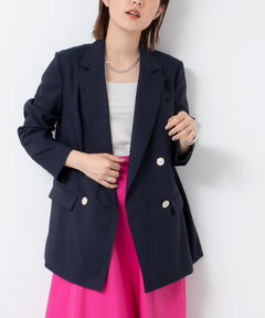 極美品✨アメリ BACK DENIM DETAIL BLAZER ジャケット M BACK DENIM DETAIL BLAZER（テーラードジャケット）｜Ameri