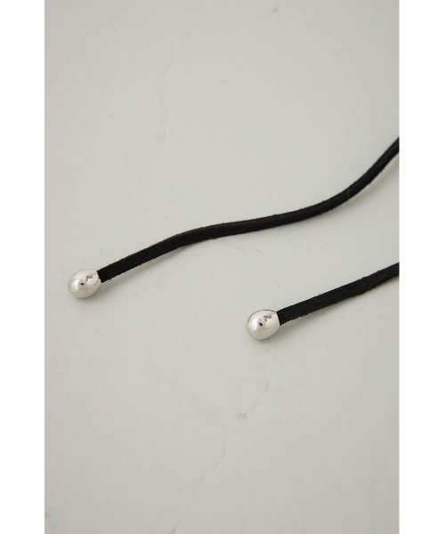 AZUL by moussy（アズールバイマウジー）の「ニュアンストップアジャスタブルチョーカー（チョーカー・レディース・グレー/ブラック・FREE）」の14枚目の写真