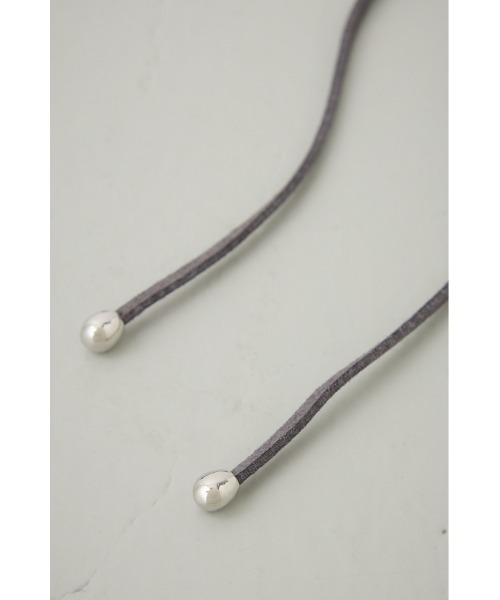 AZUL by moussy（アズールバイマウジー）の「ニュアンストップアジャスタブルチョーカー（チョーカー・レディース・グレー/ブラック・FREE）」の8枚目の写真