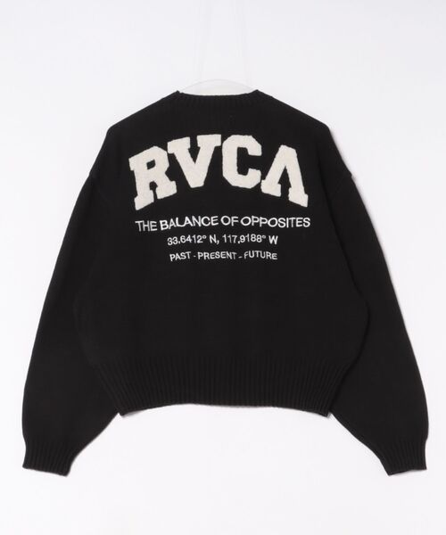 RVCA(ルーカ)の「RVCA/ルーカ セーター BF044-P65(ニット/セーター・レディース・ブラック/ホワイト・M/L)」の15枚目の写真