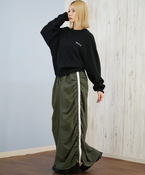 RVCA(ルーカ)の「RVCA/ルーカ セーター BF044-P65(ニット/セーター・レディース・ブラック/ホワイト・M/L)」の12枚目の写真