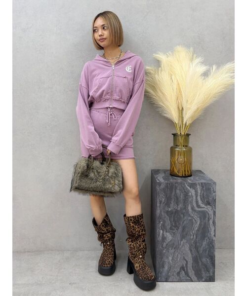 EVRIS（エヴリス）の「フェイクスウェードエンジニアブーツ（ブーツ・レディース・その他1/ブラック・SMALL/MEDIUM/LARGE）」の7枚目の写真