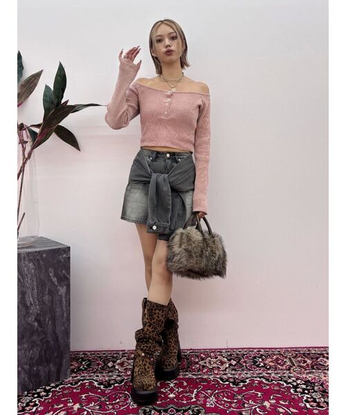 EVRIS（エヴリス）の「フェイクスウェードエンジニアブーツ（ブーツ・レディース・その他1/ブラック・SMALL/MEDIUM/LARGE）」の9枚目の写真