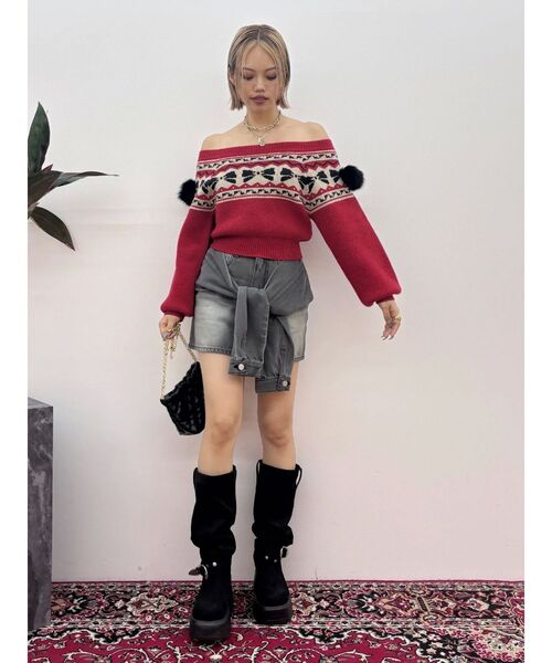 EVRIS（エヴリス）の「フェイクスウェードエンジニアブーツ（ブーツ・レディース・その他1/ブラック・SMALL/MEDIUM/LARGE）」の12枚目の写真