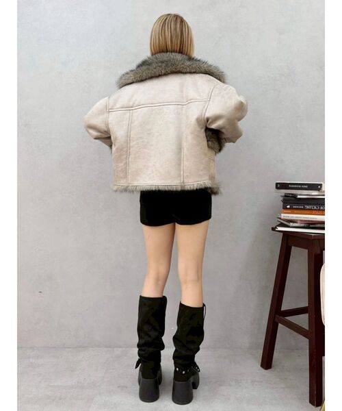 EVRIS（エヴリス）の「フェイクスウェードエンジニアブーツ（ブーツ・レディース・その他1/ブラック・SMALL/MEDIUM/LARGE）」の15枚目の写真