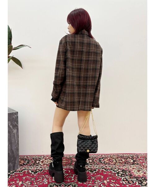 EVRIS（エヴリス）の「フェイクスウェードエンジニアブーツ（ブーツ・レディース・その他1/ブラック・SMALL/MEDIUM/LARGE）」の17枚目の写真