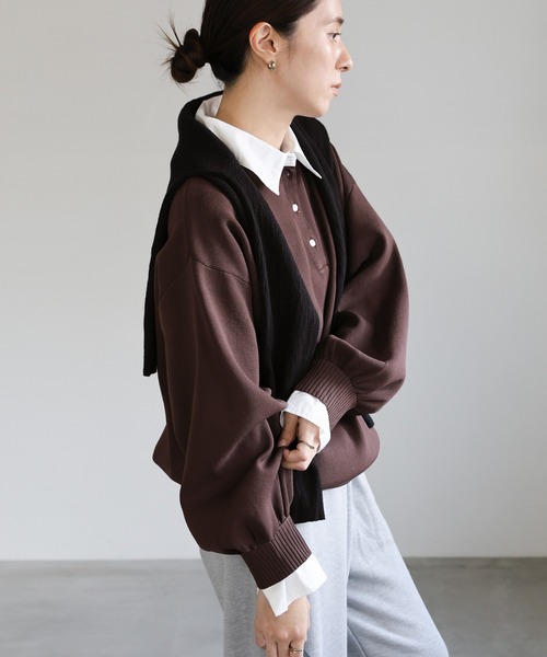 もぐ　Cニット 2点 シンプルニットプルオーバー 長袖 | deux C(ドゥ・セー)公式オンライン