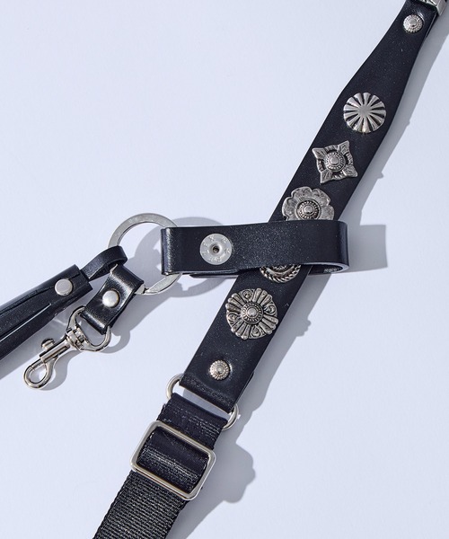 TOGA TOO/トーガトゥ】Tassel key ring belt/タッセルキーリング