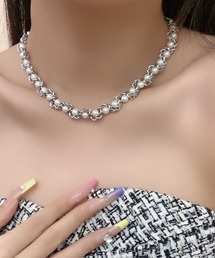 ADDITION STORE（アディションストア）の「Chain Pearl Necklace / チェーン パール ネックレス（ネックレス・キッズ）」